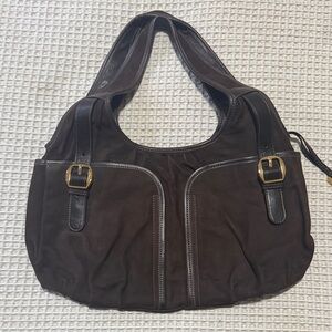 FURLA Leather/Suede Vintage Bag